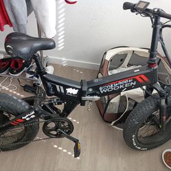 Foldable 7-speed HYBRID-Ebike ( Wooken BMS)