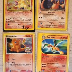 Charizard Collection Rare Cards( Read Description) 