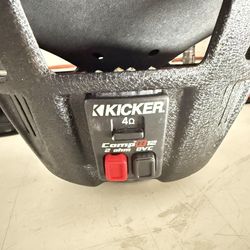 12" Kicker sub with box