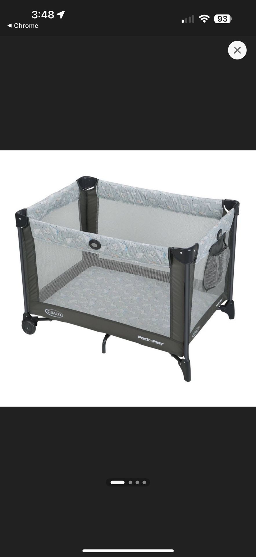 New Graco Portable Pack N Play Yard