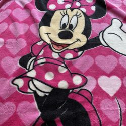 Minnie Mouse Blanket 40" x 55"