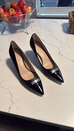 Coach Zan Black Leather Women's Pumps Size 9.5