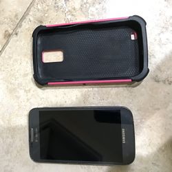 Samsung Galaxy SII With Protective Case