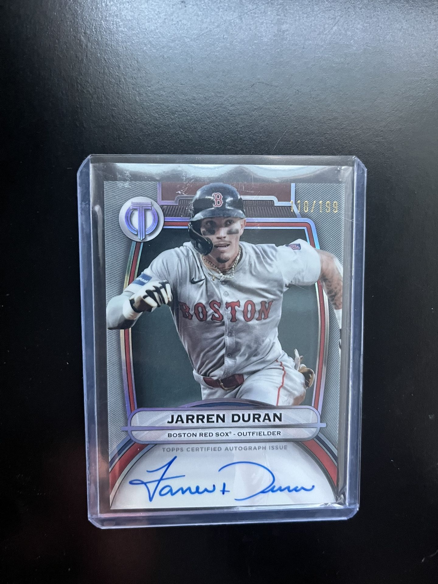 Jarren Duran Baseball Card