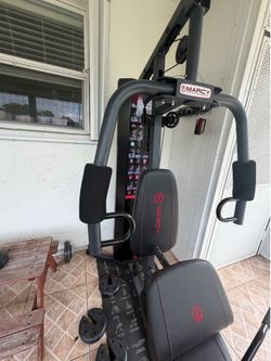 Marcy Multifunctional Workout Station, Gym for Weightlifting and Bodybuilding