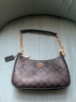 Brown coach bag