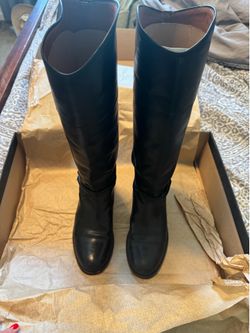 Frye - women’s black leather boots 9.5