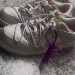 Nike Off-White Dunks Low 'Lot 03 of 50 Size 9 Men's