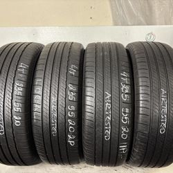 Set 4 Tires 235 55 20 Michelin Primacy Tour As High Tread