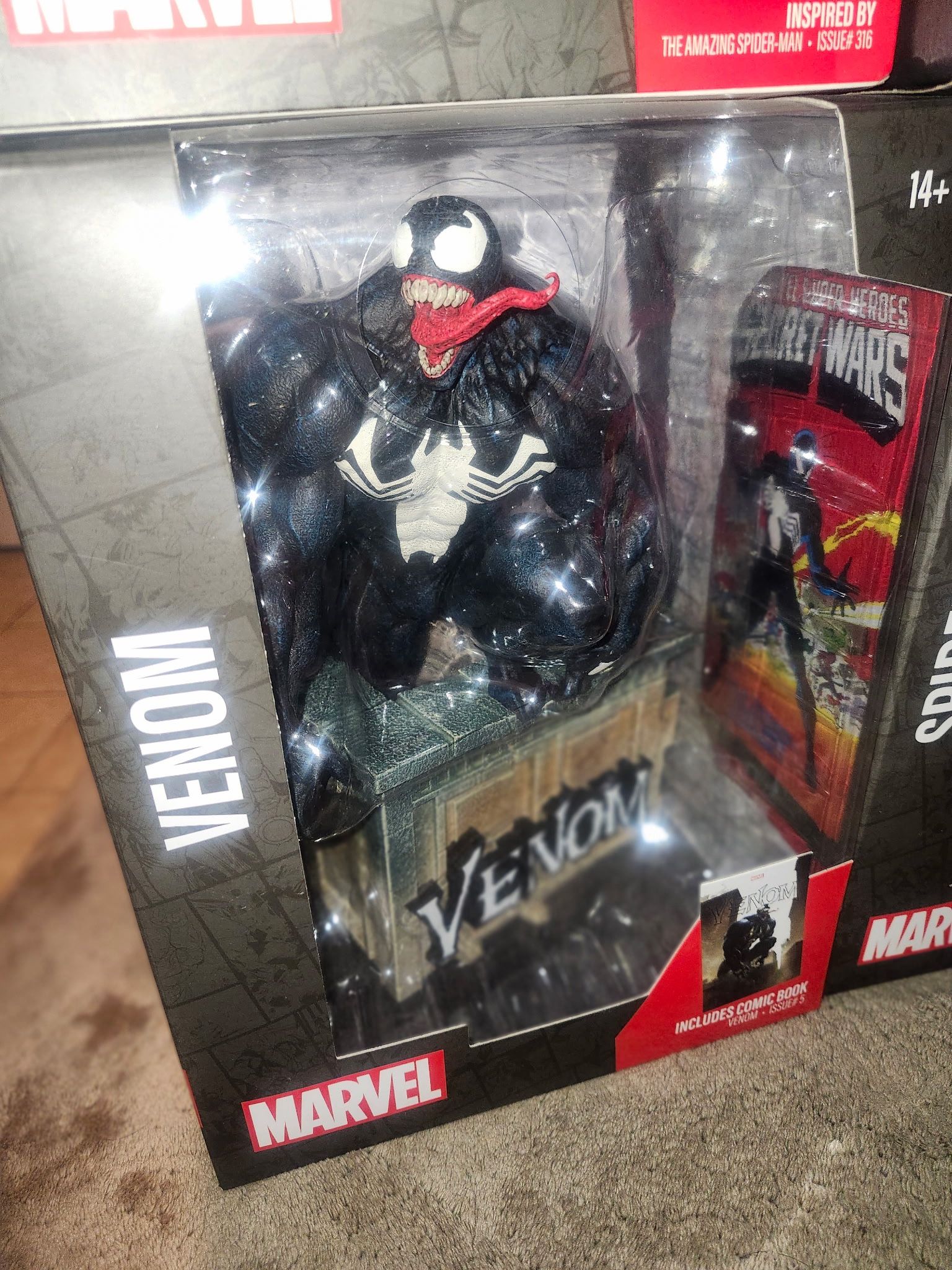 MCFARLAND SPIDER-MAN STATUES
