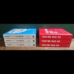NEW Set of 6 Small Funny Books - Gag Gifts for Getting Older & Birthdays