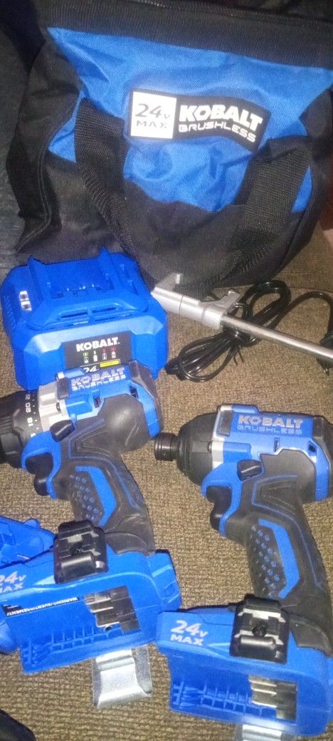 Kobalt Drill Set...$130 Brand New