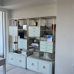 2 Matching Book Cases 