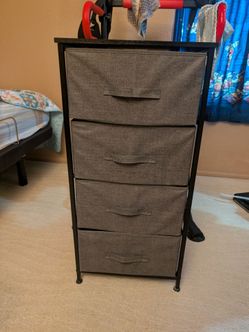 5 drawer organizer, almost brand new.