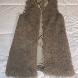 Brown Fur Vest