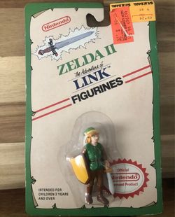 NINTENDO APPLAUSE LINK ZELDA II FIGURE 1989 BRAND NEW FACTORY SEALED PRICE TAG
