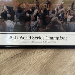 Authentic 2001 Diamondbacks Framed Photos