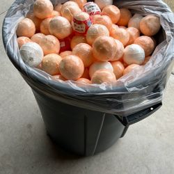 Bath Bombs. Barrel full of bath bombs.