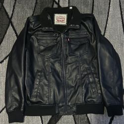 Levi leather jacket