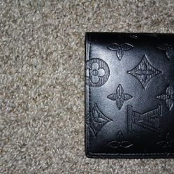 LOUIS VUITTON  Monogram Shadow Noir Black   Portefeuille Multiple Bifold Wallet M62901 Monogr...