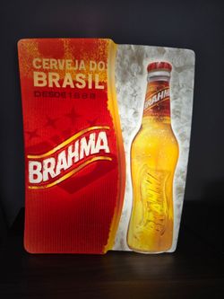 Brahma Beer Light Box Sign