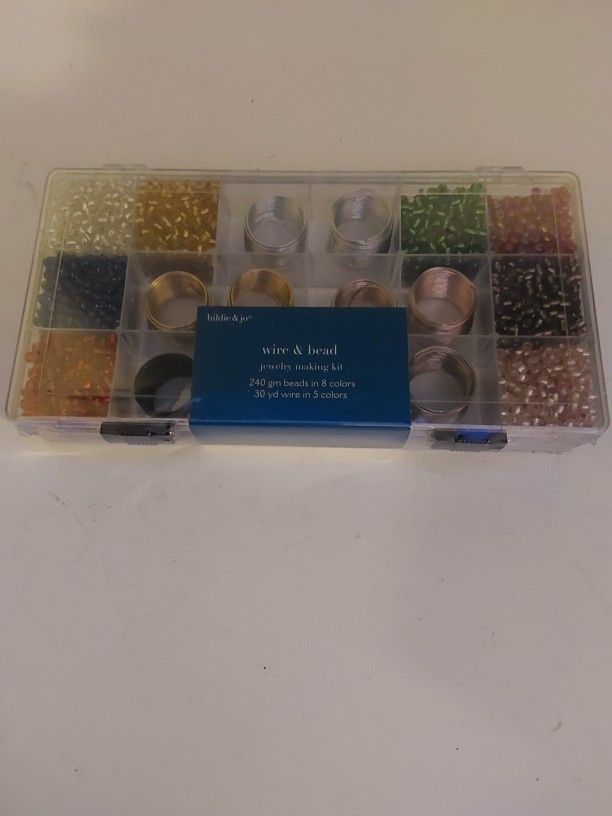 Wire And Bead Jewelry Making Kit (40)
