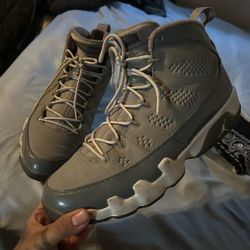 Jordan Retro 9 Cool Grey Size 9.5