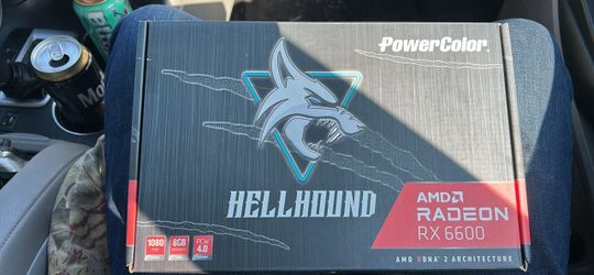 PorewerColor Hellhound AMD Radeon RX 6600 XT 8GB