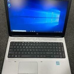 HP ProBook 16" Hi Speed Laptop Intel Core i7-6600U 16 GB Ram 500 GB SSD DVDRW Webcam HDMI WiFi Bluetooth USB C Port Windows 10 Pro 64 