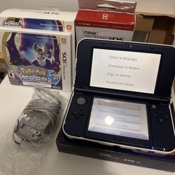 New Nintendo 3DS XL + Pokémon Moon included