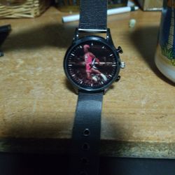 Michael Jordon Watch With Sturdy Nylon Band New Stainless Steel