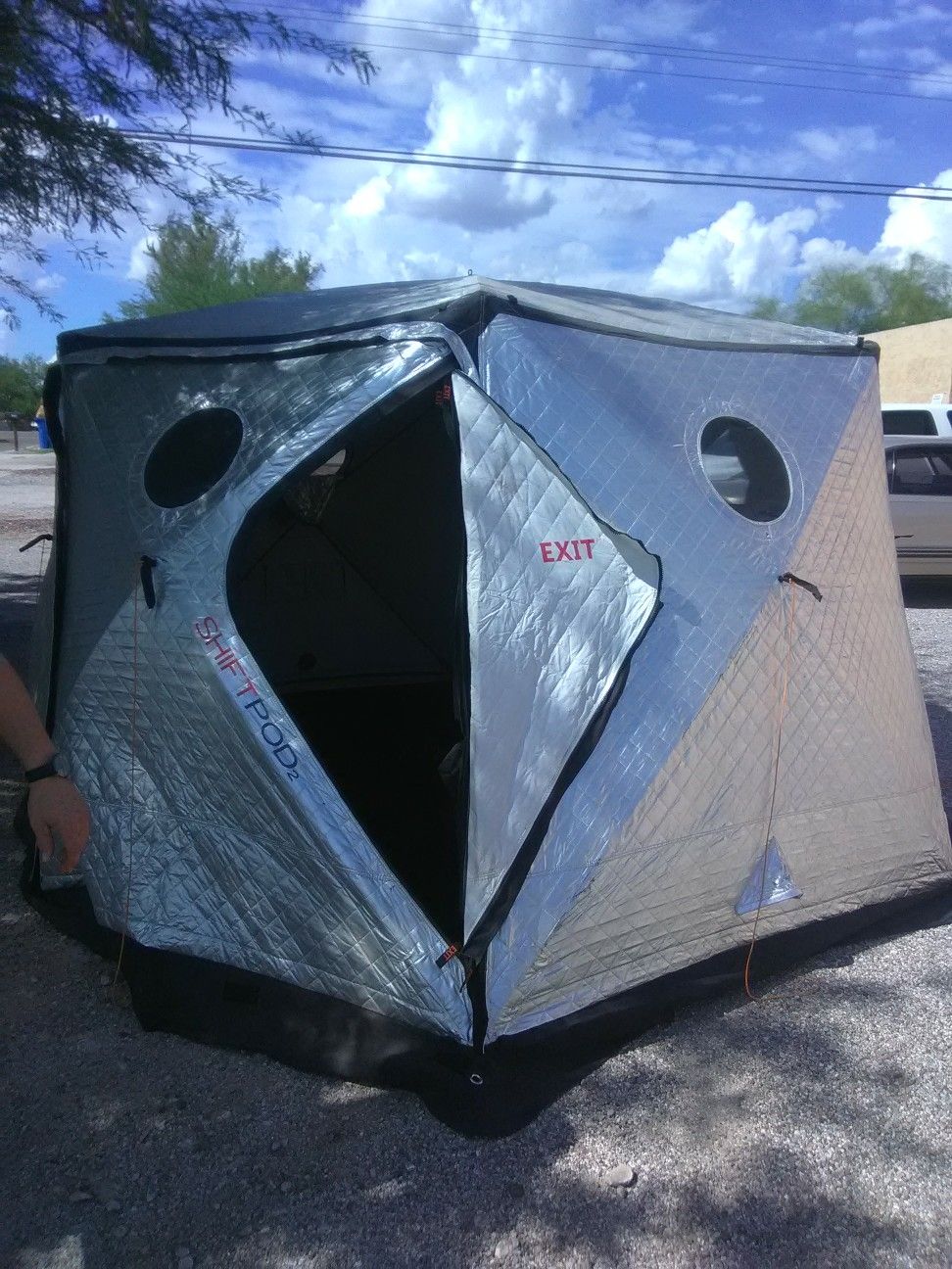 Shift Pod 2 Blast Sheild Tent! only used twice