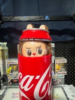 Coca-Cola Monchhichi Collectible Figure Can