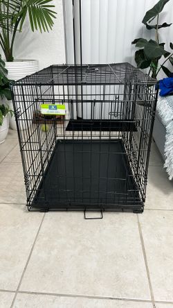 Top Paw 36” Double-Door Folding Dog Crate