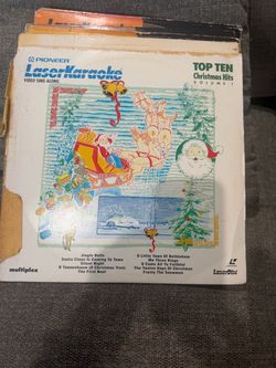 Pioneer LaserKaraoke Top Ten Christmas Hits Vol 1 LaserDisc PKCH-10-001 1992