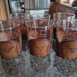 Vintage Western Themed Glasses 