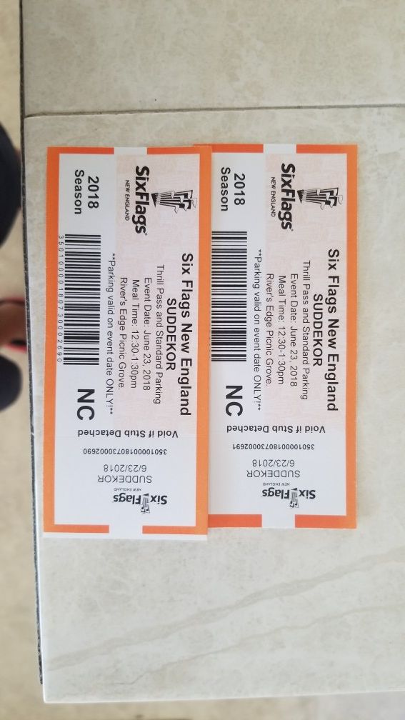Six Flags Tickets
