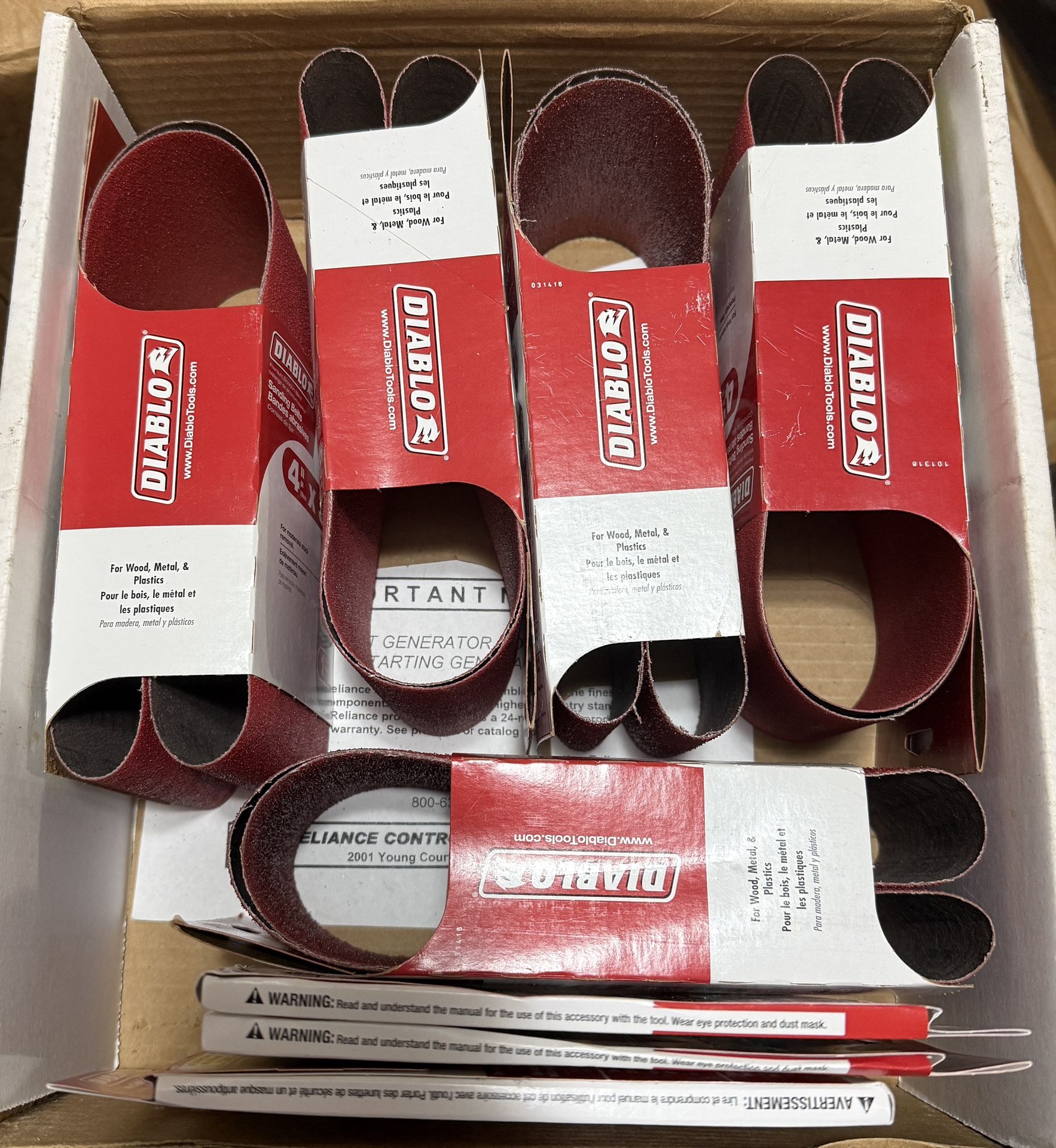 Diablo sanding Belts