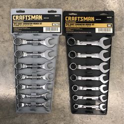CRAFTSMAN 7pc Short Combination Wrench Sets