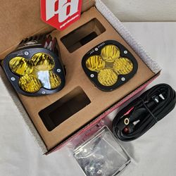 New Baja Designs XL Pro Amber Yellow With Harness