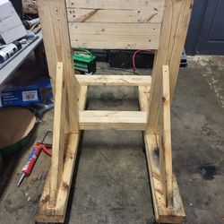 Heavy Duty Outboard Motor Stand With Wheels 