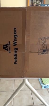 NEW IN BOX – Collapsible Folding Wagon Cart