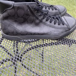 Mens High Top Coach Shoes