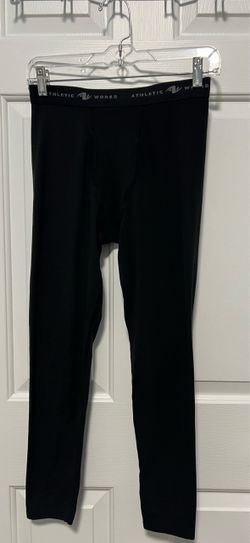Athletic Works Black Ski Warmer Thin Thermals
