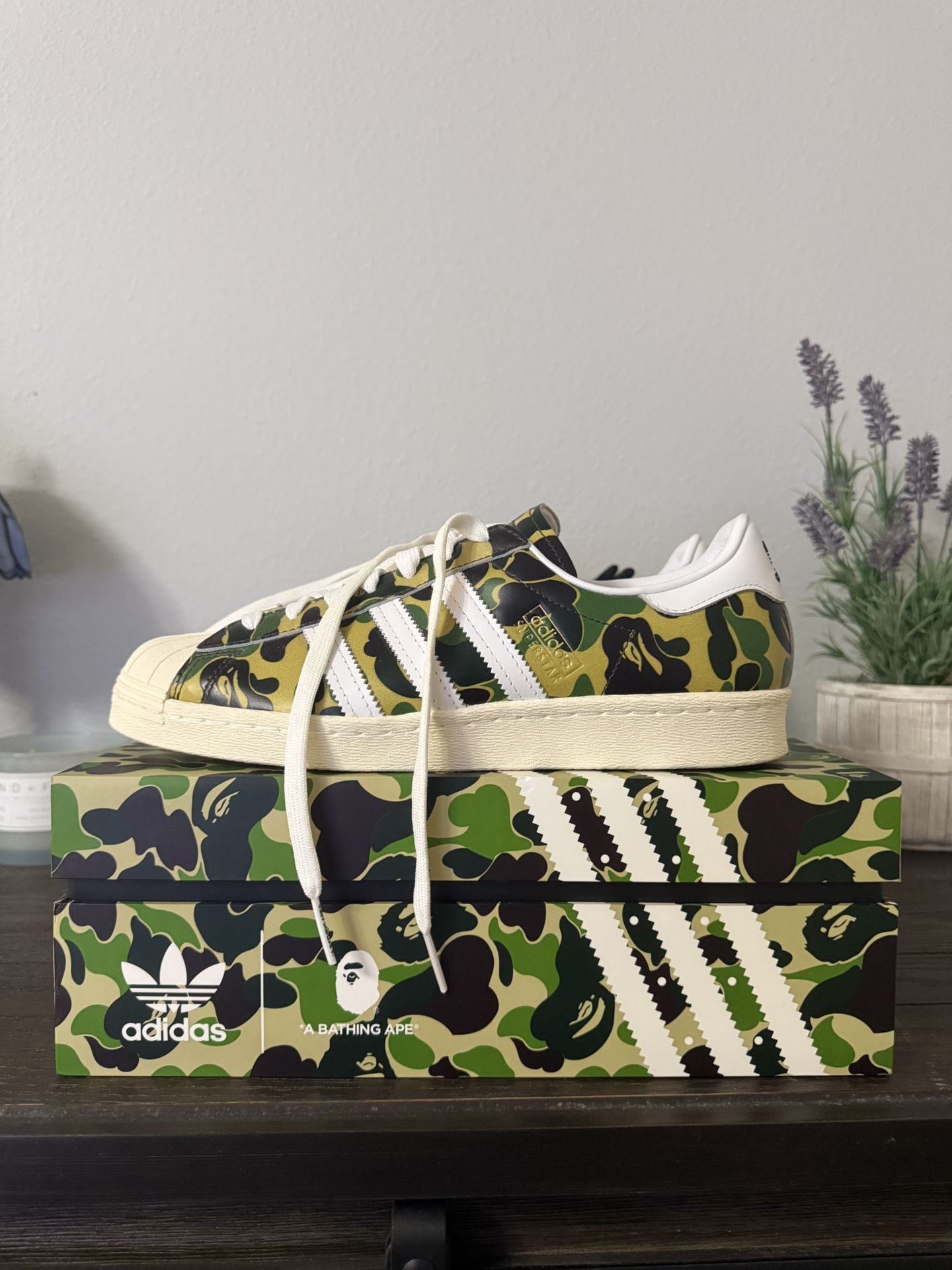 Adidas Bape Superstar Size 9 Ds