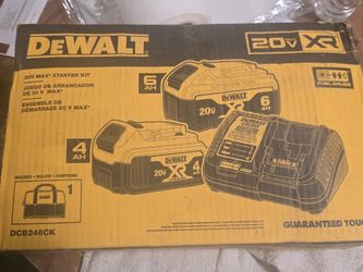Dewalt Combo 6ah 4ah Bag And Charger