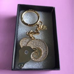 Michael Kors Aries Zodiac Keychain 