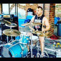 Pearl Export Drums 4 Peice Kit - Light Blue