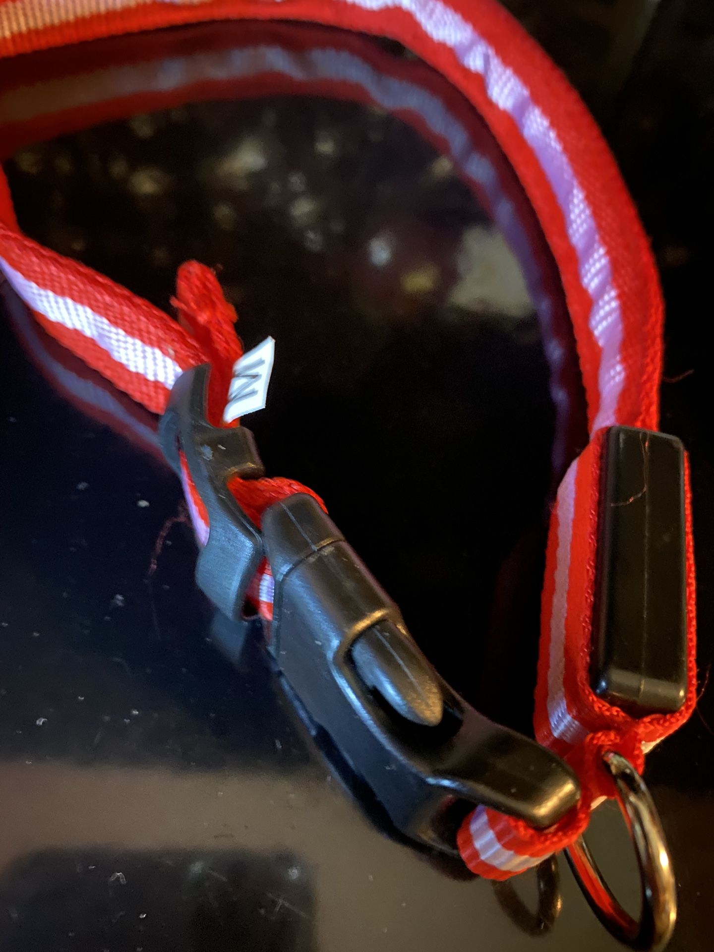 Medium light up dog collar with charger report