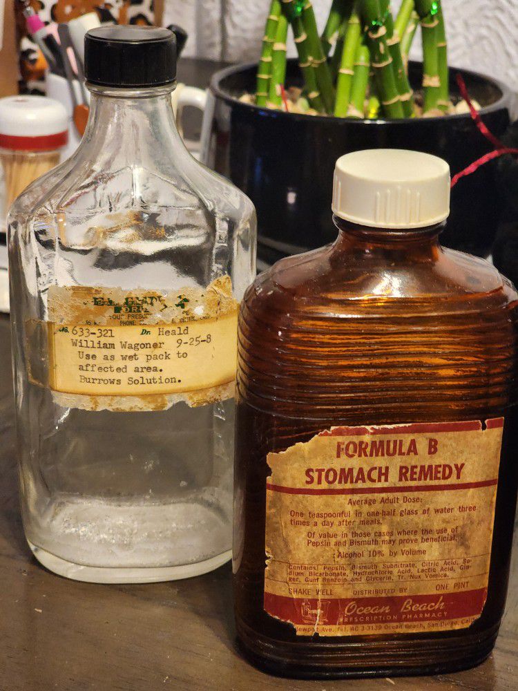 Vintage Antique Medicine Bottles